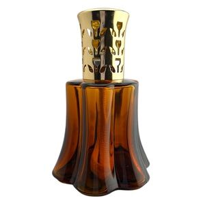 Eden Catalytic Lamp in Amber and Gold